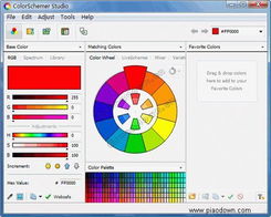 Color Schemer Studio V2.0 英文绿色特别版 专业配色程序 分析读出颜色值下载 