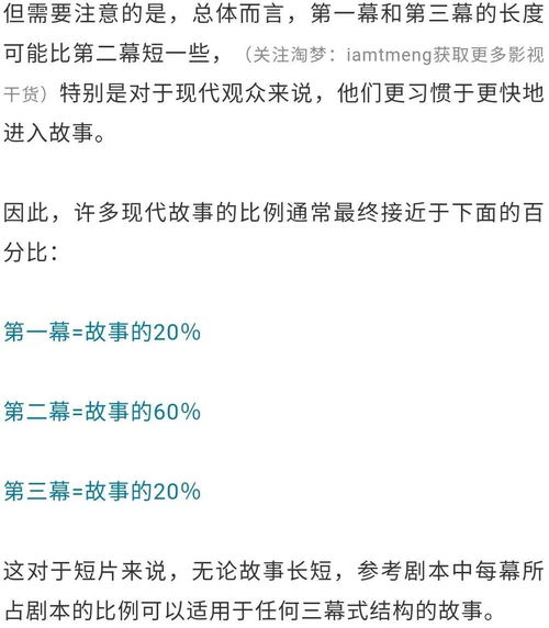 写好短片结构 提纲的15个技巧 附案例