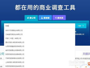 企业信息怎么查询