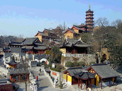 南京最古梵刹之鸡鸣寺