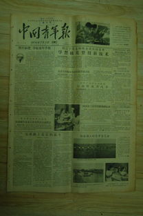 原版报纸 中国青年报 1956年7月3日一套