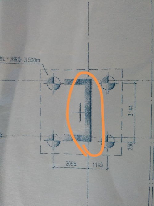 桩的定位图为什么有墙体一样的符号 