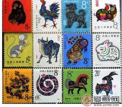十二生肖邮票收藏值得关注