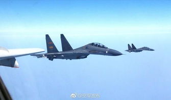 中国空军完整战术机群亮相 苏30战机护航让 摄影师 手抖了 北京时间 