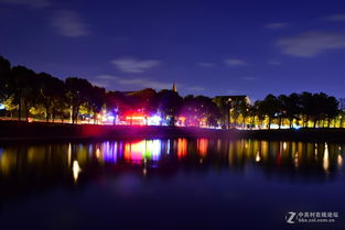 上海美兰湖夜景 北上海最美丽的地方