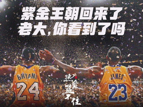 nba总*湖人科比詹姆斯壁纸,湖人夺nba总*