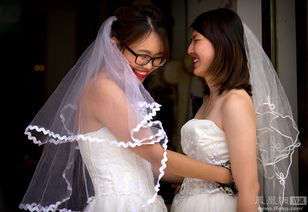 中国一对女同性恋在京举办婚礼