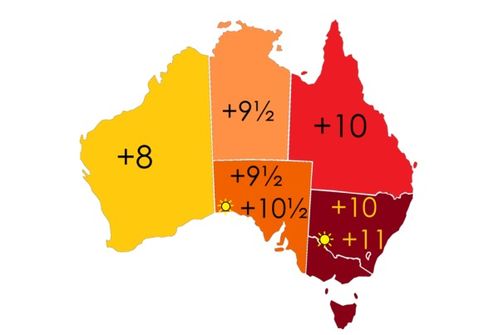 澳大利亚是什么时区GMT是多少 