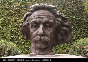爱因斯坦雕像高清图片下载 红动网 