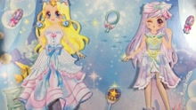 迪士尼公主手工贴纸 为2位精灵公主这种风格打扮,你喜欢吗