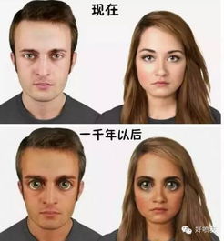 1000年后的男女长相 眼睛更大皮肤更黑 
