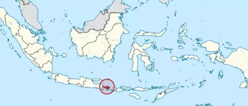 巴厘岛在地图上的位置(巴厘岛在什么地方)
