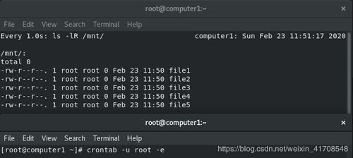 linux定时任务每小时执行一次吗(crontab执行shell命令)