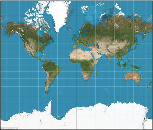 世界地图的演变 改变你看世界的角度 