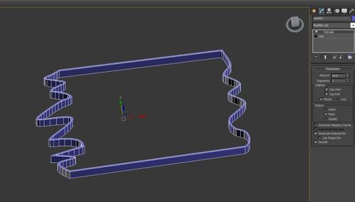 3dmax用线画出的图形怎么挤出面(3dmax线闭合了但是不能挤出)