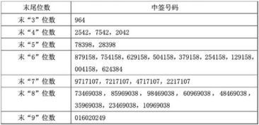 791900中签号查询