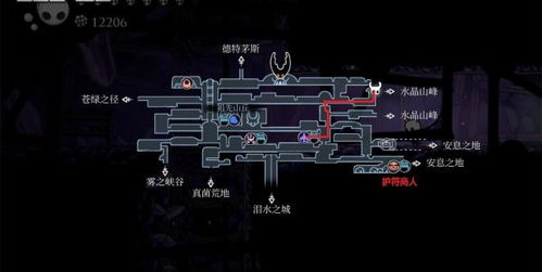 空洞骑士水晶山峰地图 空洞骑士水晶山峰通关指南 