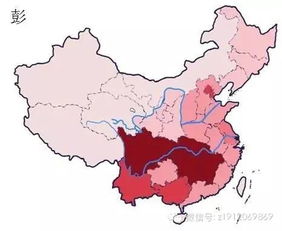 中国姓氏分布地图曝光, 来找找你的 根 据地吧