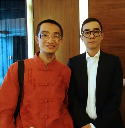 明星陈小春点赞李东水为国学文化事业做出突出贡献