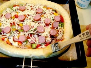 芝心比萨的做法 菜谱 