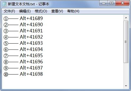 怎样在电脑上打数字序号 如在1,2,3每一个数字外面再加一个圆圈 