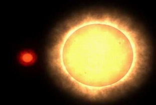 在太阳系边缘发现一颗红矮星 图