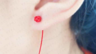 这种红绳耳线有多少人戴过 满满的回忆 