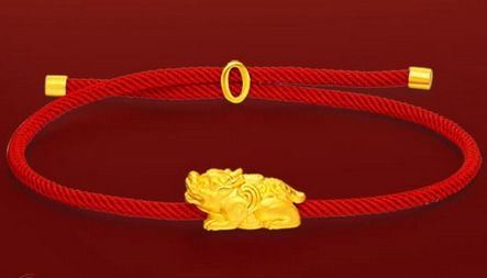 龙凤祥 黄金貔貅手链的佩戴方法和禁忌 