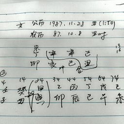 1987年11月28日凌晨1点50出生的女人什么命 