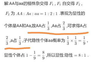 如图,A和a的基因频率是怎么计算的 