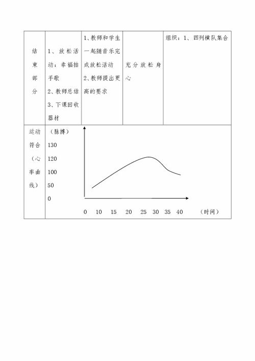 三年级体育教案 原地踏步走及立定 全国通用 