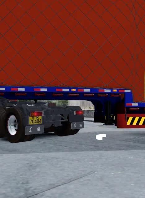 大货车游戏 老司机开大货车拉货上高速 你觉得大货车拉了多少吨 