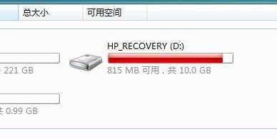 我电脑的D盘的显示存储的条变成红色的了是怎么回事怎么办啊 