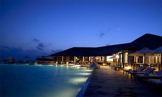 白马尔代夫莉莉岛海滩景色迷人的度假胜地