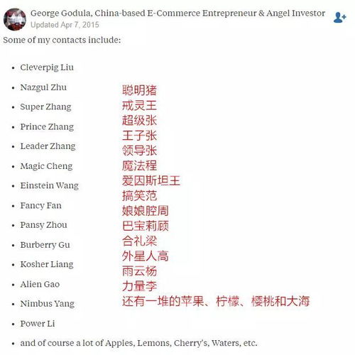 出来混名头要响亮 外媒评选出的2017年最受欢迎英文名 