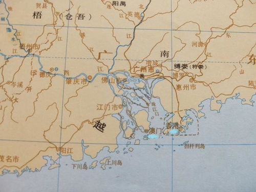 中山市历朝历代叫什么地名 14张珠三角古代地图大剖析