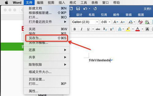 Mac版word文件里有个另存为adobe pdf怎么设置出来 