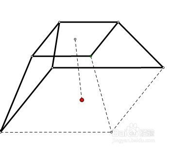 几何画板如何绘制正四棱台 