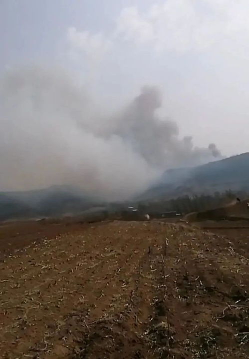 葫芦岛建昌一大山突发山火