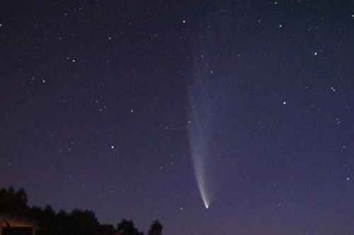 闯入太阳系的著名彗星 