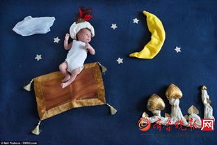 摄影师为婴儿拍神话照片神秘感围绕 最后一张太萌了 