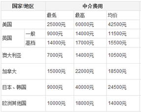 idp留学中介费用一览表(出国留学的中介费用一般是多少)