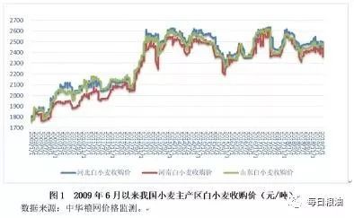 目前进口优质小麦价格比国内同品质小麦价格每吨低七百元以上