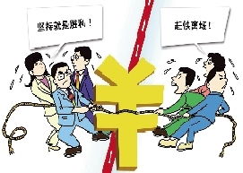 今年，股市一路走高，爸爸和李叔叔合伙买股票，其中爸爸拿出的本金是李叔叔的1.8倍，到现在，两人合伙买股票已赚了4.2万元，按两人所付的本金分摊那赚的钱，那么两人各应分到多少万元？