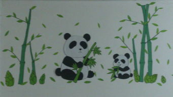 关于熊猫竹子的诗句