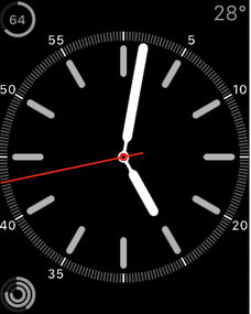 苹果手表Apple Watch怎么设置调整指针的颜色 