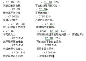 星语心愿简谱 表情大全