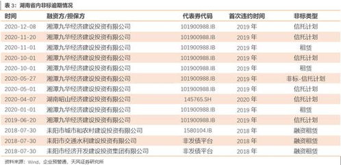 政信投资要警惕 新增哪些城投非债券债务违约