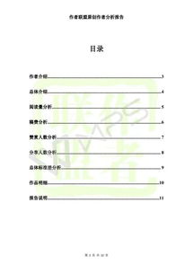 分析方案报告模板(分析方案报告模板怎么写)