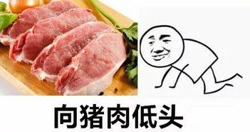 今天去买猪肉,老板问我全款还是首付